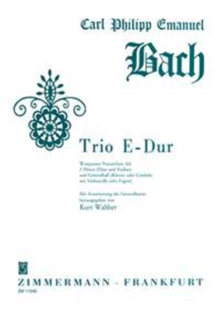 Trio E-Dur Wq 162